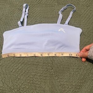 Oner Active Light Blue Strappy Sports Bralette